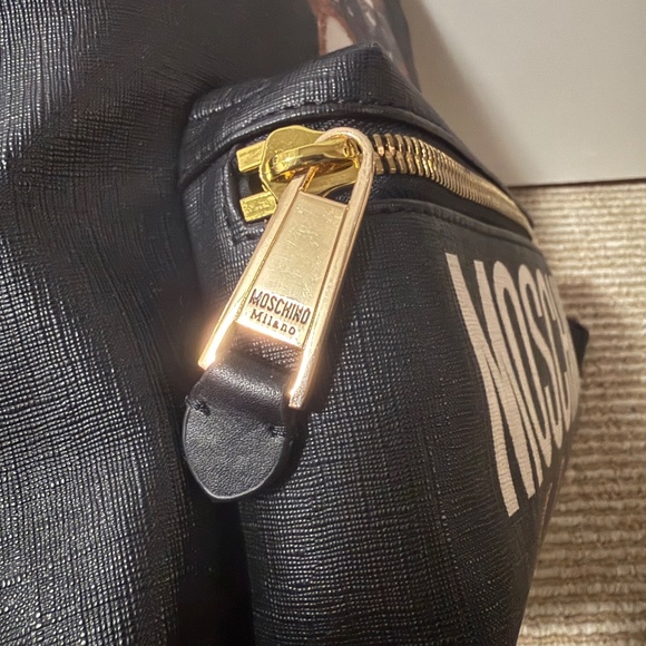 New Moschino Teddy Bear Backpack black medium - Picture 7 of 10